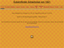 Tablet Screenshot of eckschach.de